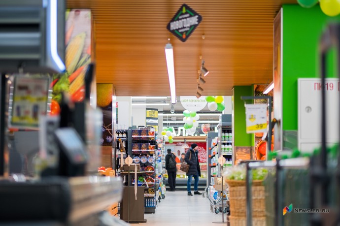 Продажи продуктов в России снизились на 5%