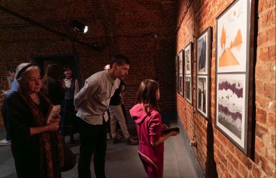 В Боярских палатах Союза театральных деятелей открылась выставка «Пейзаж в поэзии Бориса Пастернака»