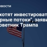 США хотят инвестировать в "Северные потоки", заявил экс-советник Трампа