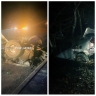 Одна машина — в клочья, вторая — в кювете: подробности ночной аварии во Владивостоке