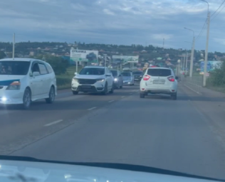 В Бурятии жители пригородного района пришли в ужас от пробок