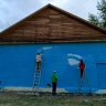 В селе Бурятии создают ленд-арт