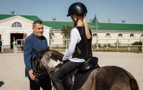 Конноспортивная школа олимпийского резерва в Курске получила новое оборудование по программе «Спорт России»