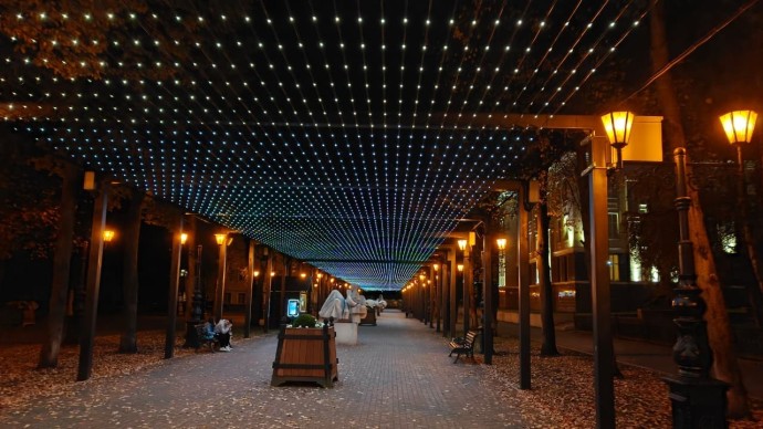 Уфа сияет: в городе царит праздничная атмосфера