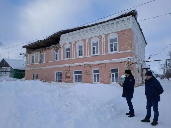 Пензенская прокуратура разбирается в причинах разрушения исторического здания в Спасске