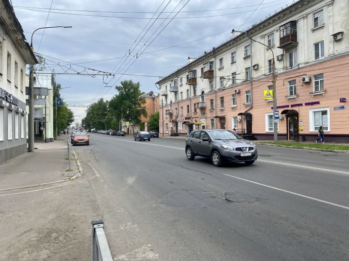 Ремонт улицы Большой Октябрьской в Ярославле стартует в этому году