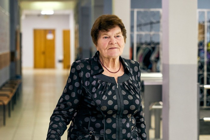 Мэр Москвы поздравил учителя школы № 1352 Нину Иванову с 90-летием Мэр Москвы поздравил учителя школы № 1352 Нину Иванову с 90-летием