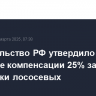 Правительство РФ утвердило введение компенсации 25% затрат на питомники лососевых
