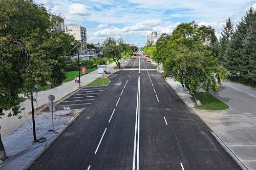 В Благовещенске после обновления открыли участок 50 лет Октября