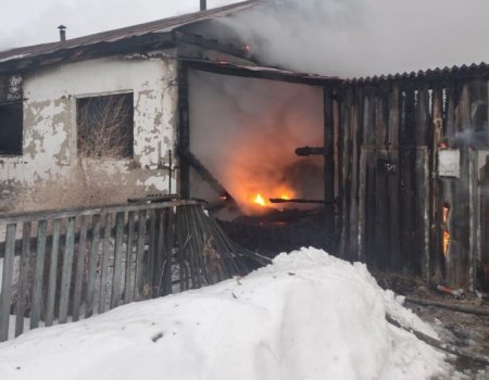 В Башкирии мужчина сгорел в собственном доме