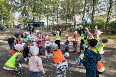 Детсад Коряжмы вновь вошёл в число лучших фестиваля «Футбол в школе»