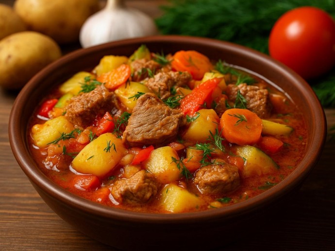 Куриное рагу с картофелем и овощами готовится за 20 минут — Allrecipes