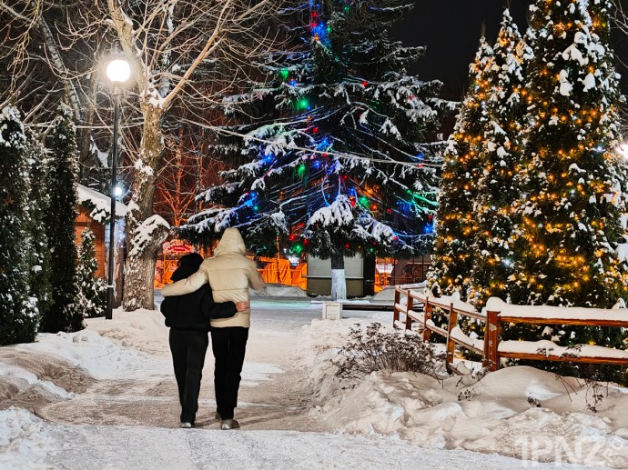 Зимняя сказка в Пензе: куда спешат все горожане за новогодним настроением – фоторепортаж