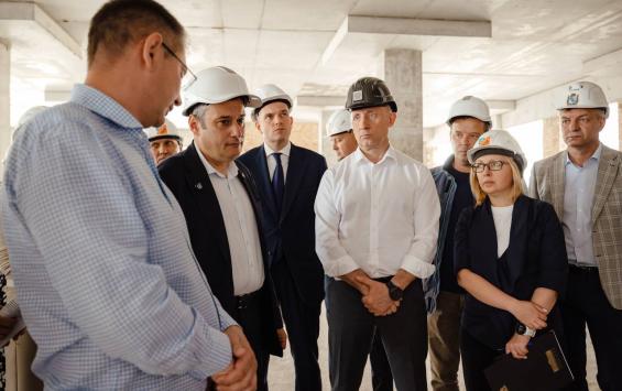 Строительство новой школы на проспекте Надежды Плевицкой в Курске возобновляется