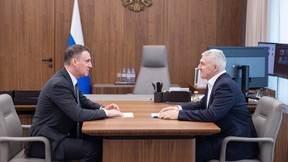 Дмитрий Патрушев и глава Республики Карелия Артур Парфёнчиков обсудили развитие агропромышленного комплекса и вопросы экологии региона