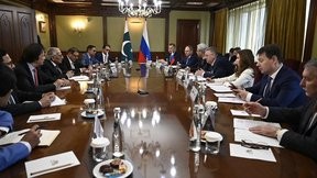 Алексей Оверчук провёл встречу со специальными помощниками Премьер-министра Пакистана Сайедом Тариком Фатеми и Харуном Ахтаром Ханом