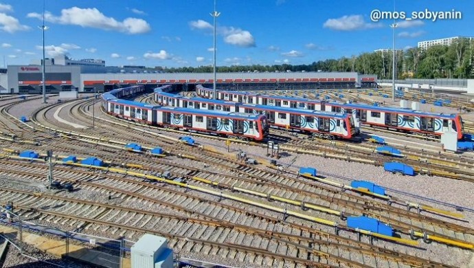 В Москве открылось крупное электродепо «Столбово» Троицкой линии метрополитена