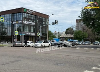 В аварии на Мухина в Благовещенске пострадал один человек