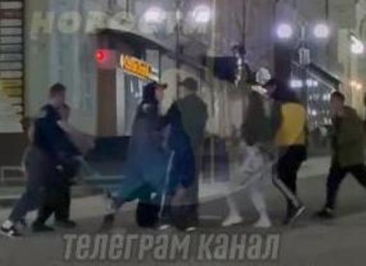 На улице Московской в Пензе случилось массовое побоище
