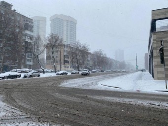Из-за снегопада в Пермском крае объявлено штормовое предупреждение