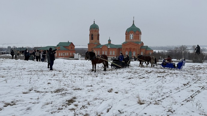 Катание на санях, колядки и спектакли: туляков приглашают провести новогодние каникулы на Куликовом поле