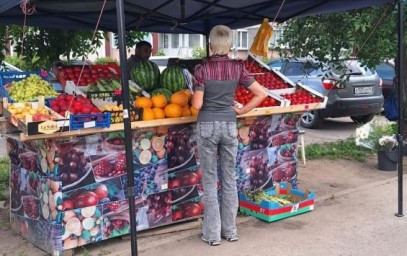 В Курске выявили 15 точек незаконной уличной торговли за неделю