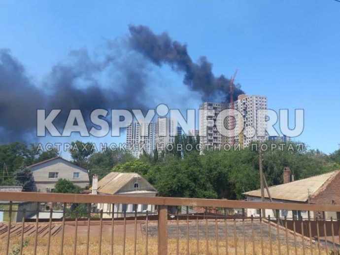 Подробности пожара в астраханской высотке 