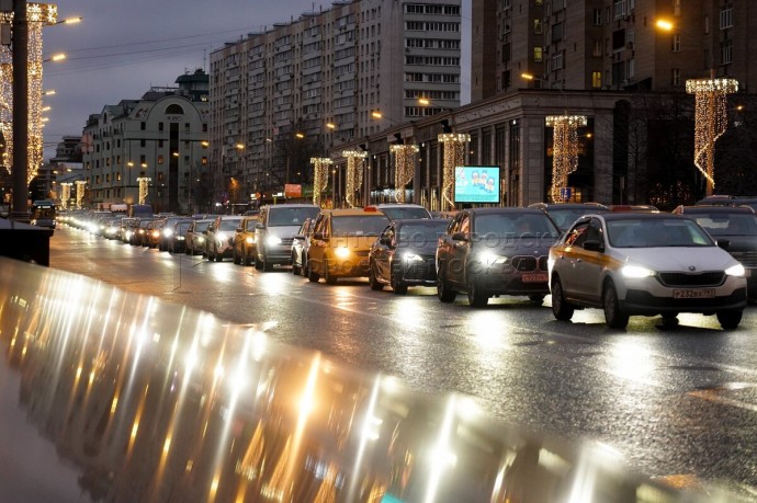 ЦОДД: Загруженность на дорогах Москвы идет на спад