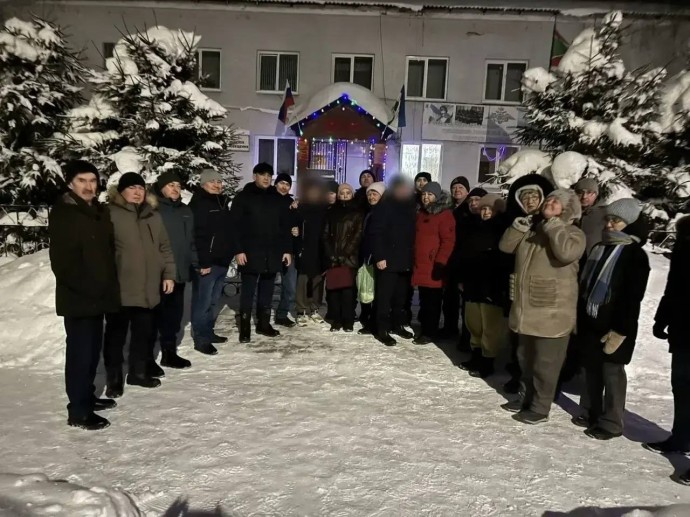 В Татышлинском районе Башкирии проводили добровольцев в зону СВО