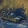"Ланцет" прожег броню еще одному американскому танку M1A1SA Abrams ВСУ
