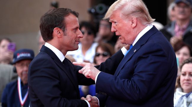Макрон: Трамп заверил, что территориальные вопросы не будут решаться без Украины