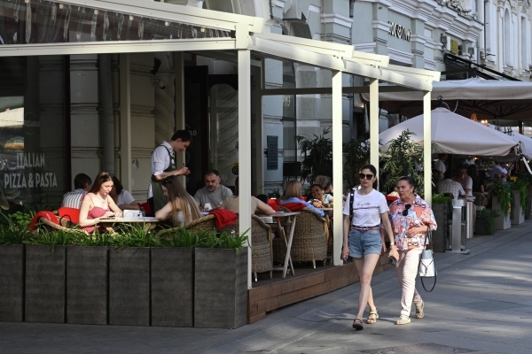 В Москве открылся сезон летних веранд