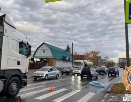 В Башкирии водитель на «зебре» сбил пешехода насмерть