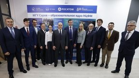 Встреча Михаила Мишустина со студентами и выпускниками филиала МГУ имени М.В.Ломоносова в Сарове