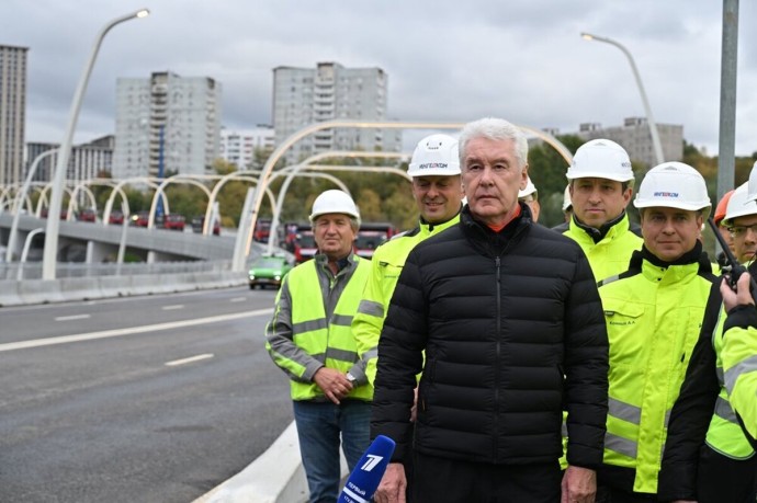 Собянин: Строительство эстакады на шоссе Энтузиастов завершат в 2027 году