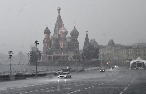 Почти четверть месячной нормы осадков выпала в центре Москвы