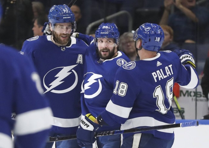 Кучеров обогнал Овечкина по числу матчей в НХЛ с 4+ очками