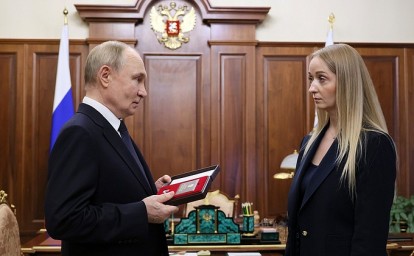 Встреча с вдовой Героя России Михаила Гудкова