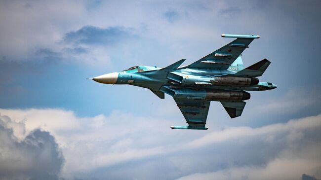 Экипаж Су-34 нанес удар по ВСУ в зоне действия группировки "Юг"
