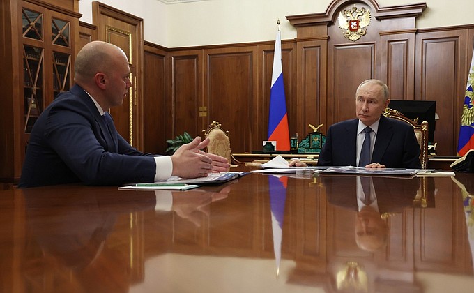 Встреча с губернатором Калининградской области Алексеем Беспрозванных
