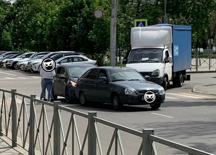 На улице Пушкина в Пензе произошла авария