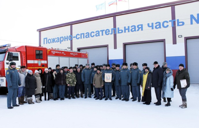 Пожарно-спасательная часть № 48 в Иркутской области переехала в новое здание Пожарно-спасательная часть № 48 в Иркутской области переехала в новое здание