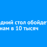 Новогодний стол обойдется россиянам в 10 тысяч рублей