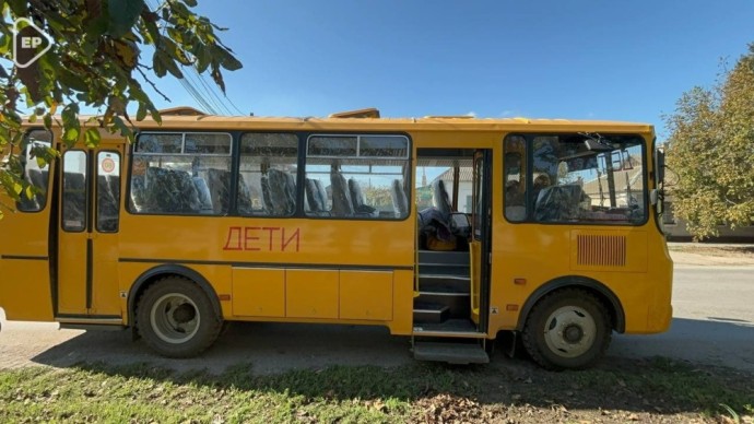 В 2025 году в воссоединенные регионы направлено 208 школьных автобусов