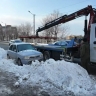 Автомобили, мешающие уборке снега, эвакуируют с улиц Владивостока