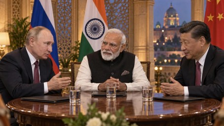 Путин, Си и Моди в Дели: начало союза, который изменит правила игры?