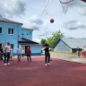 В Красноармейске Городского округа Пушкинский при школе-интернате построили спортплощадку