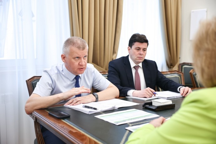 В Минпросвещения России обсудили вопросы строительства образовательных учреждений Вологодской области