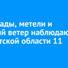 Снегопады, метели и сильный ветер наблюдаются в Иркутской области 11 января