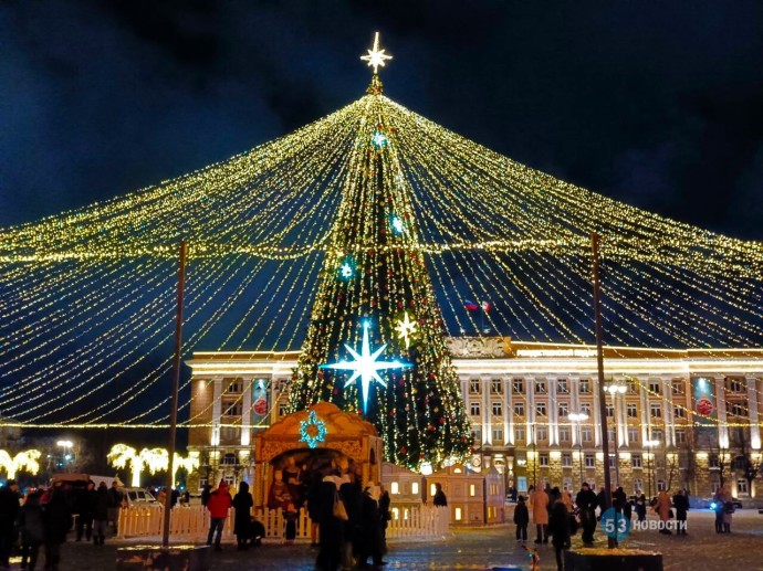 Опубликована программа празднования Нового года и Рождества в Великом Новгороде